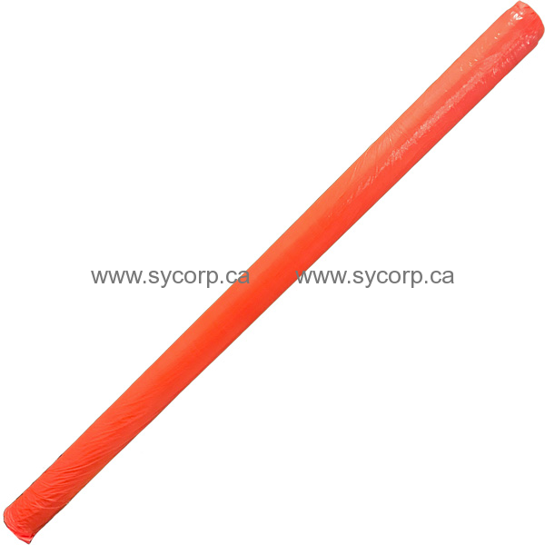 Rip Proof Polyethylene Sheeting, 12ft x 100ft, Orange, RO12100