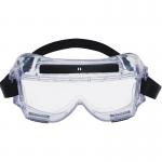 Impact or splash protection Clear anti-fog lens Polycarbonate lens absorbs 99.9% UV Meets the requirements of CSA Z94.3-2007 and the High Impact Requirements of ANSI Z87.1-2003 Wraparound lens for peripheral vision Indirect venting system to minimize fogging Accommodates prescription eyewear 3Mâ„¢ Centurion Safety Splash Goggle 454AF offers reliable protection and comfort, featuring a large lens opening to accommodate most prescription and safety eyewear and an indirect venting system to minimize fogging.  The Centurion vented safety impact goggle is reliable protective eyewear, featuring a wide-angle wraparound frame design with distinct "side-to-side" peripheral vision and a large lens opening to accommodate most prescription and safety eyewear. Includes wide nasal flare for added comfort and a direct venting system to minimize fogging.