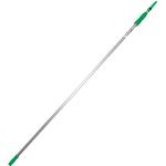 Unger Opti-Loc Aluminum Extension Pole 8ft Two Sections Green/Silver EZ250 