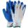 Rubber Coated Knit Gloves, L, pair