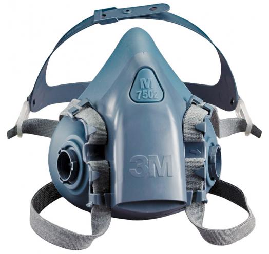 3M 7501 Series Half Facepiece Respirator small (7501)
