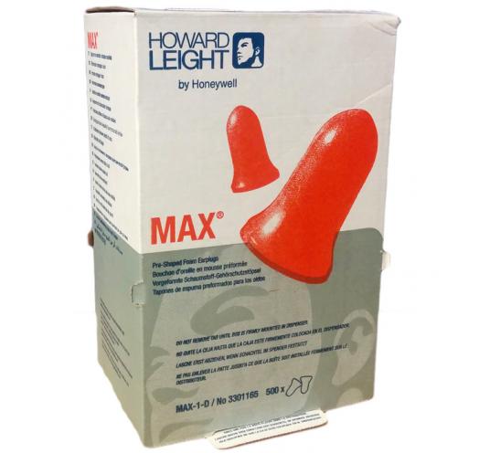 Howard Leight Max Ear Plugs, Uncorded