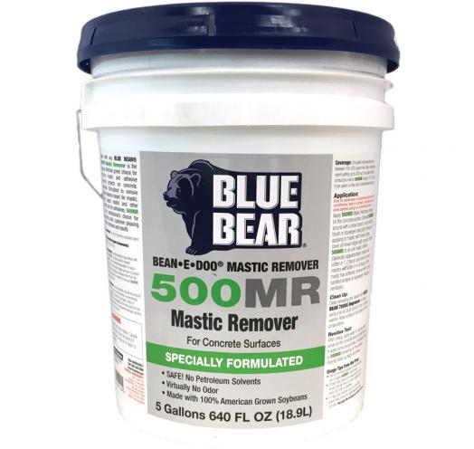 Blue Bear Mastic Remover 500MR Bean-e-doo Mastic Remover