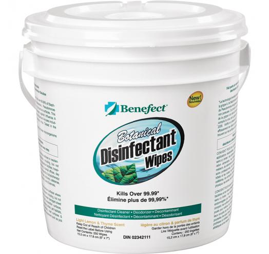 Benefect Botanical Disinfectant Wipes 50376