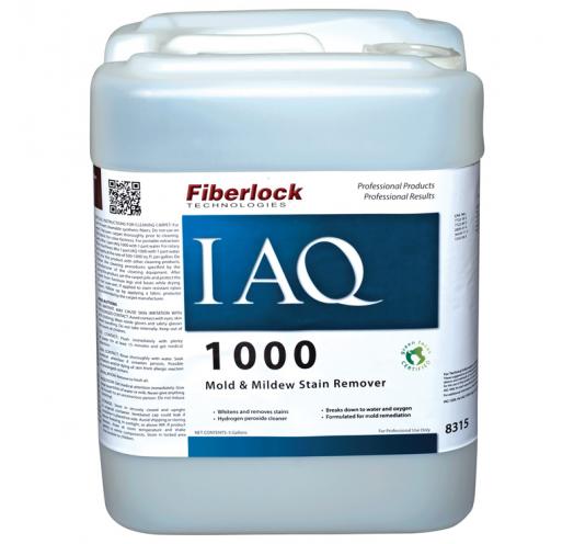 Fiberlock IAQ 1000, Mold Stain Remover, 5 gal, pail