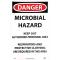 Microbial Hazard Sign 11 x 17