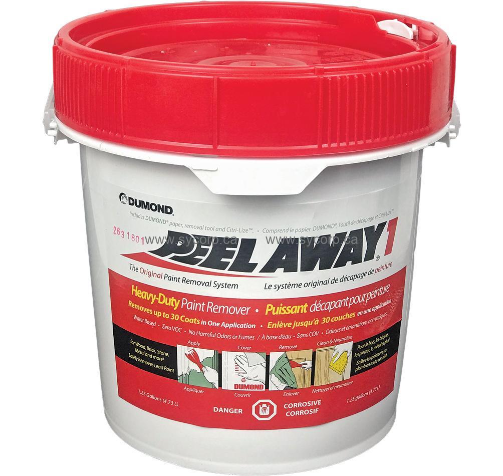 Dumond Chemicals 1160N 1.25 Gallon Peel-Away Heavy Duty Paint Remover