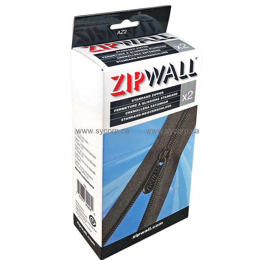 ZipWall Standard Zipper for Dust Barriers, 2-Pack, AZ2