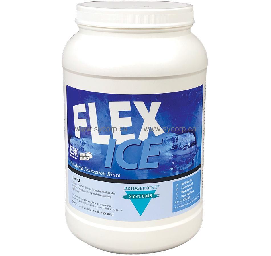 Bridgepoint Systems Flex Ice Powdered Neutralizing Extraction Rinse, 6lb  Jar, CC19A / 128940 / 1690-2482