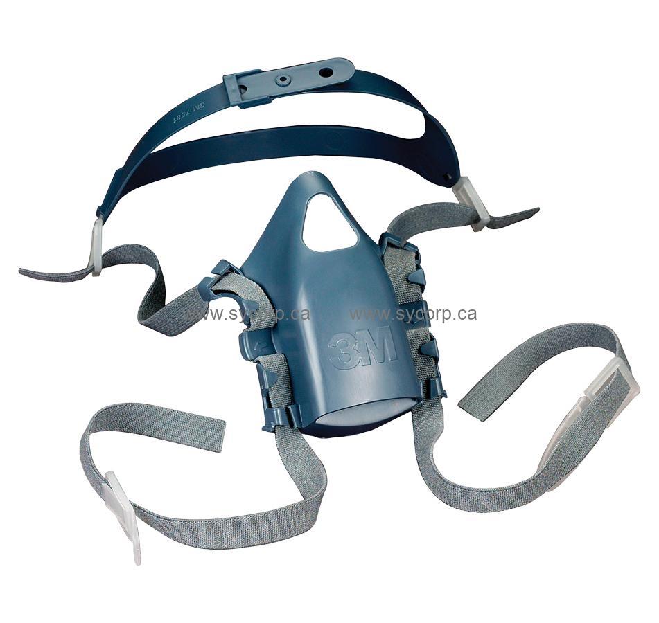 3M 7581 Replacement Head Harness Assembly for 7500 Series mask